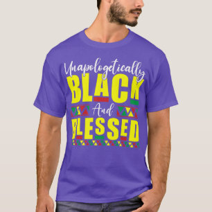 Unapologetically Black and Educated History Month  T-Shirt
