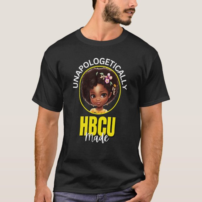 Unapologetically Black And Proud Melanin Black His T-Shirt (Front)