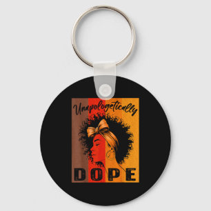 Unapologetically Black History Junenth Women Key Ring