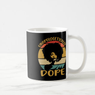 Unapologetically Black History Month African Ameri Coffee Mug