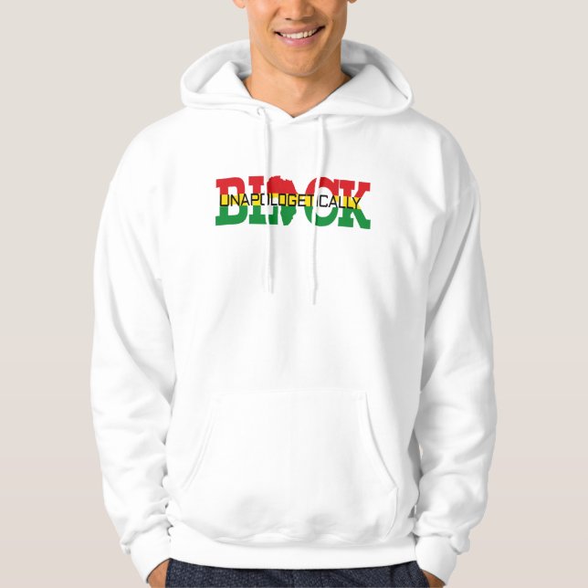 Unapologetically Black   Hoodie (Front)