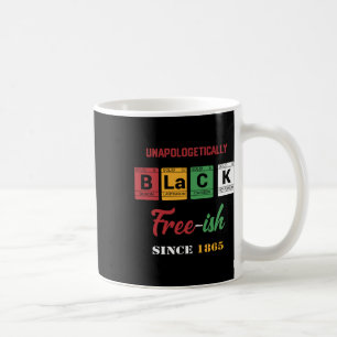 Unapologetically Black Periodic Coffee Mug