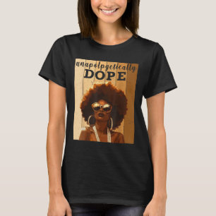 Unapologetically Juneteenth Black History Black Gi T-Shirt