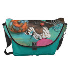 Unapologetically LARGE Messenger Bag Outside Print