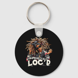 Unapologetically Loc'd Black History Month Black A Key Ring