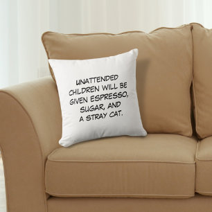 Unattended Children Cushion
