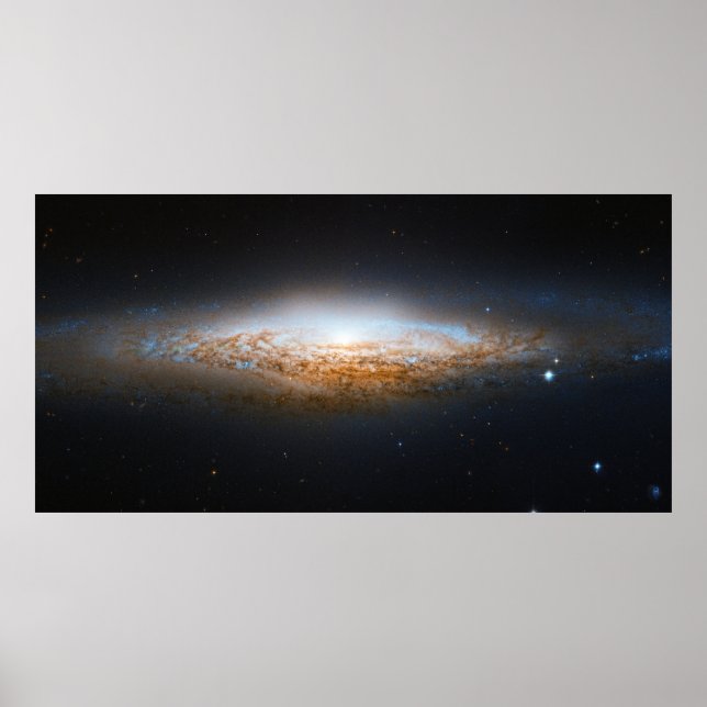 Unbarred Spiral Galaxy UFO Galaxy NGC 2683 Poster (Front)