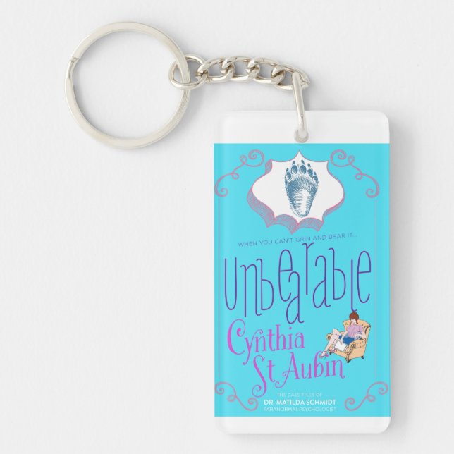 Unbearably AWESOME Keychain (Front)