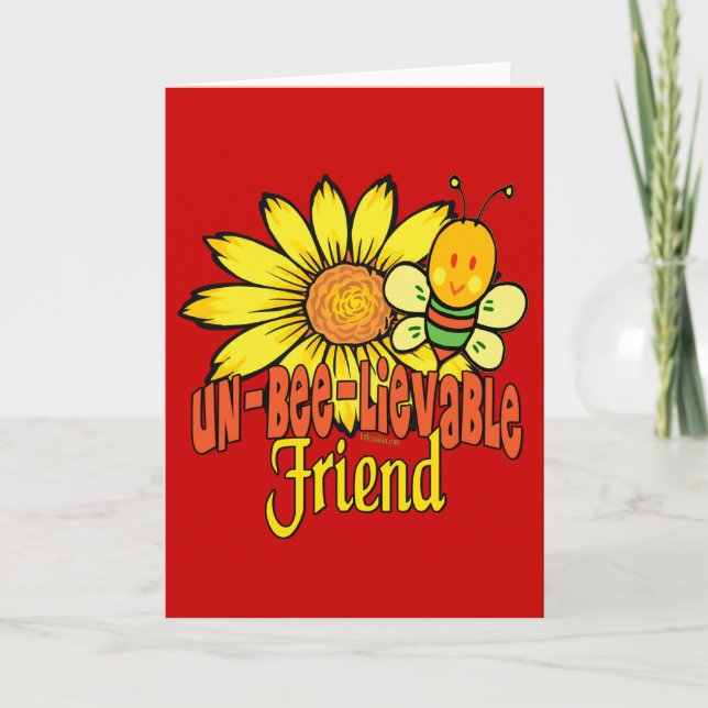 Unbelievable Best Friends Forever Card (Front)