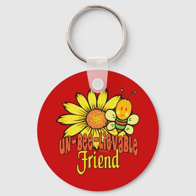 Unbelievable Best Friends Forever Key Ring (Front)