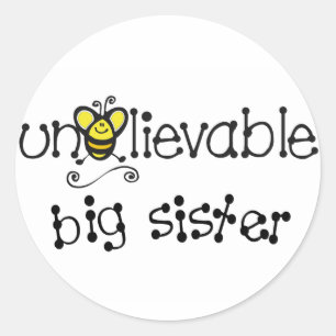 Unbelievable Big Sister stickers