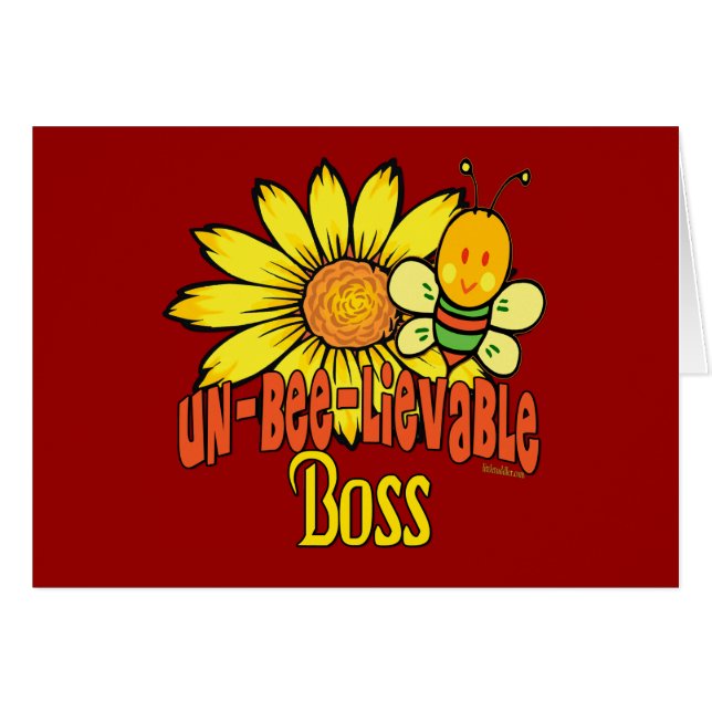 Unbelievable Boss Sunflowers And Bees (Front Horizontal)
