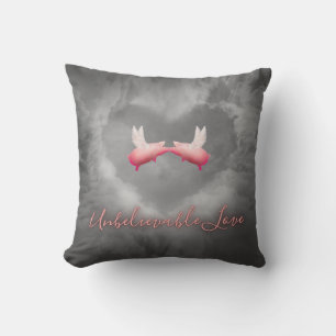 Unbelievable Love-Flying Pigs Kiss Cushion