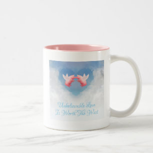 Unbelievable Love Two-Tone Coffee Mug