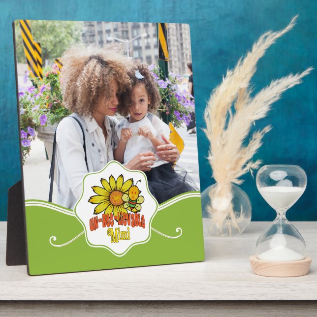 Unbelievable Mimi Sunflowers Plaque (Side)