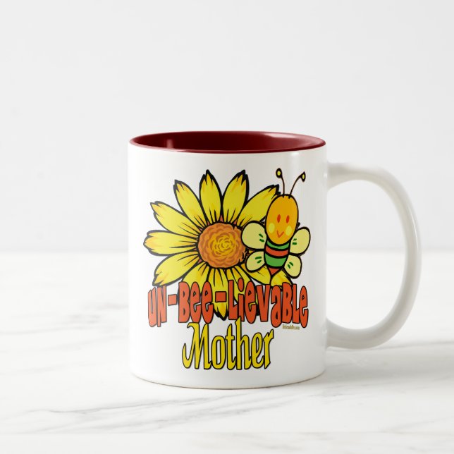 Unbelievable Mother Two-Tone Coffee Mug (Right)