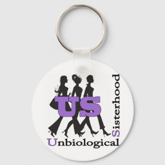 Unbiological Sisters Key Ring