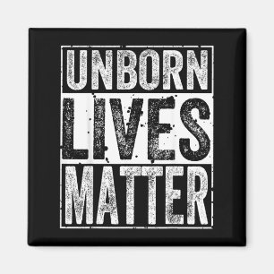 Unborn Lives shirt Heart beat Foetus Pro-Life Magnet