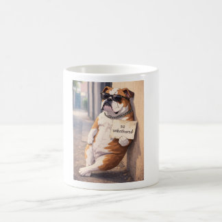 Unbothered Dog Mug | Funny Attitude Coffee Cup