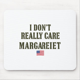 Unbothered Margaret Statement Tee Sticker  Mouse Pad