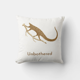 Unbothered Pangolin Cushion