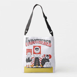Unbothered Tote Bag – Trendy Confidence Quote