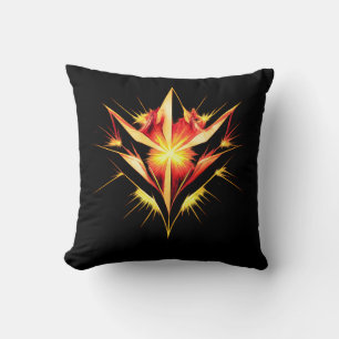 Unbreakable Core Abstract Power Symbol Accent Cushion