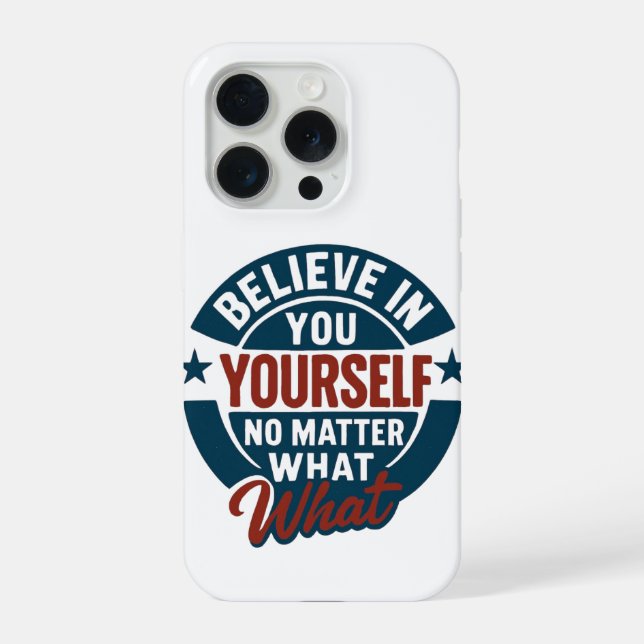 Unbreakable Emblem iPhone Case (Back)