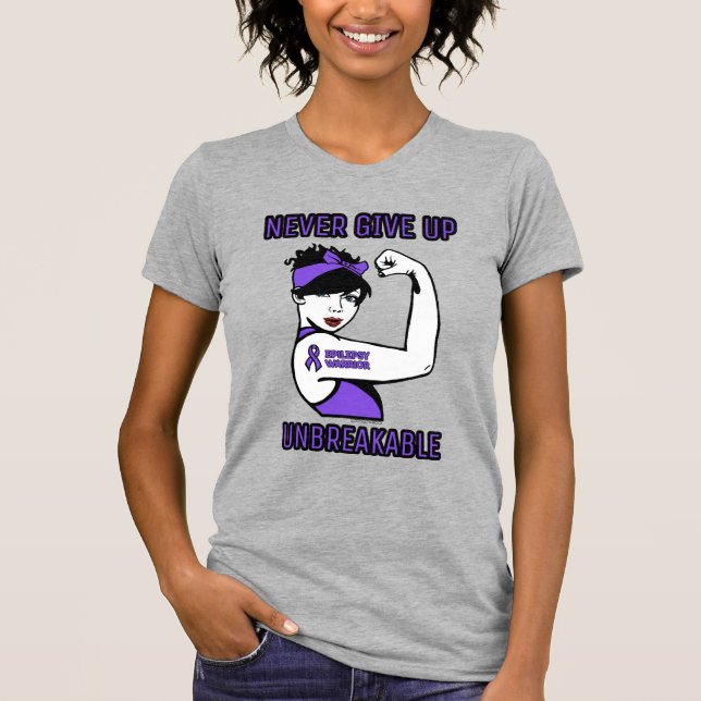 UNBREAKABLE...Epilepsy T-Shirt (Front)