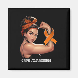 Unbreakable Girl Mum Crps Awareness Magnet