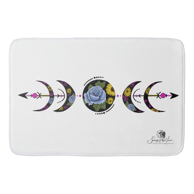 Unbreakable Nature's Cycle Bath Mat (Front)