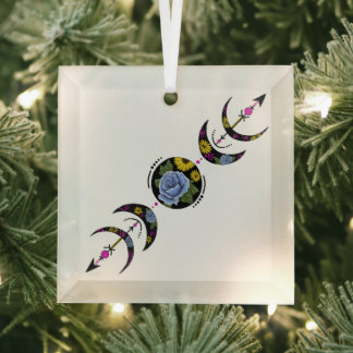 Unbreakable Nature's Cycle Glass Tree Decoration