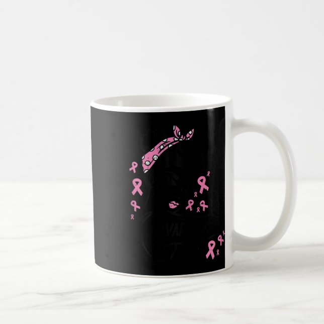 Unbreakable Pink Ribbon Breast Cancer Awareness Gi Coffee Mug (Right)