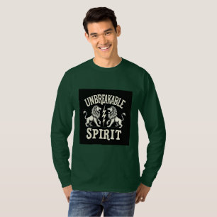 Unbreakable Spirit – Bold Lion Strength T-Shirt De