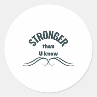 Unbreakable Spirit Stronger Than You Know Sticker 