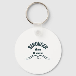 Unbreakable Spirit Stronger Than You Know Sticker  Key Ring