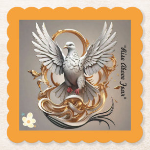 "Unbroken Spirit" Paper Coaster