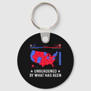 Unburdened By What Has Been Trump Election Map Key Ring