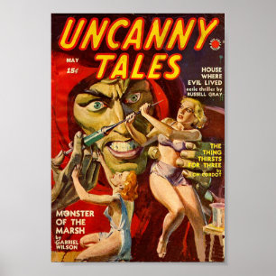 Uncanny Tales Comic Poster May