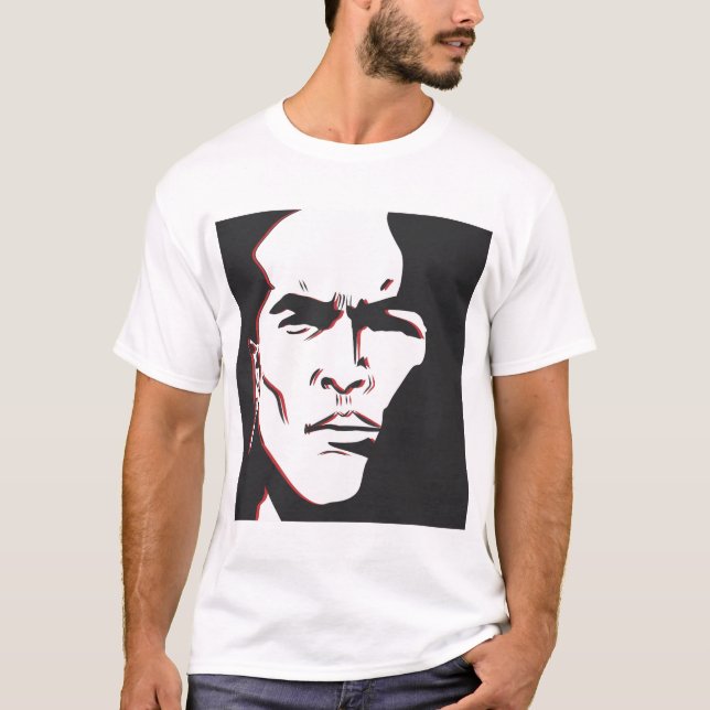 Uncas from 1992 Last of the Mohicans T-Shirt (Front)