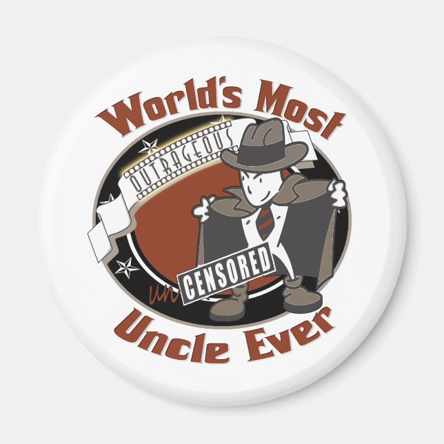 Uncensored Uncle Magnet (Front)