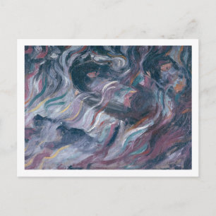 Uncertainties I. The Farewells (triptych) 1911 (oi Postcard