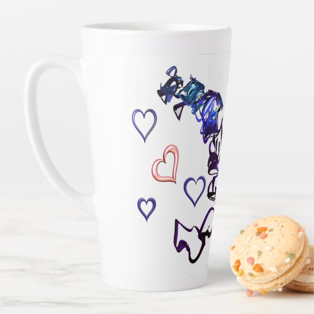 Unchain My Heart Latte Mug (In Situ)