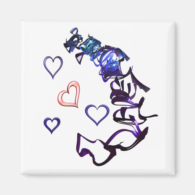 Unchain My Heart Magnet (Front)