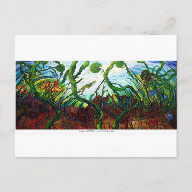 Uncharted Waters POSTCARD (Front)