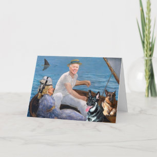 Unchartered Waters Anniversary Greeting Card