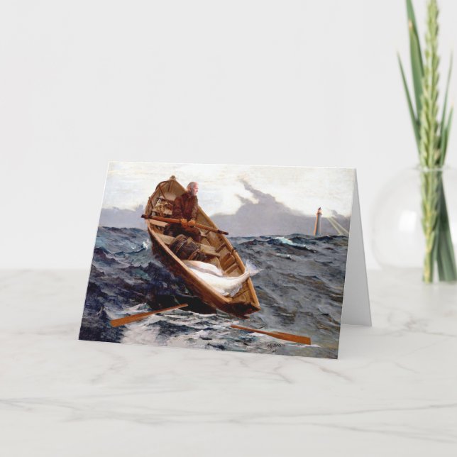 Unchartered Waters Birthday Greeting Card (Front)