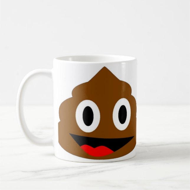 unchi smile coffee mug (Left)