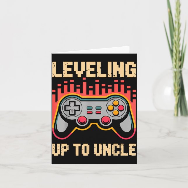 Uncle Art For Uncle Men From Niece Nephew First Ti Card (Front)