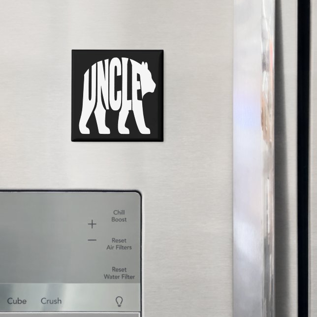 Uncle Bear Magnet (In Situ (Fridge))